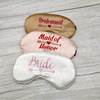 Bride's eyeliner BRIDE letter print logo adjustment fastening eye mask breathability shading lunch break sleep eye mask