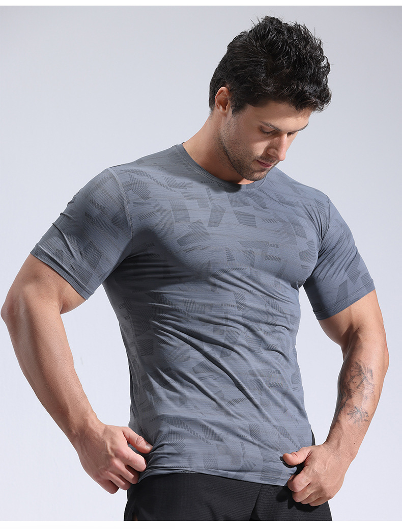 Nylon Ice Silk Running T-Shirt Image 5
