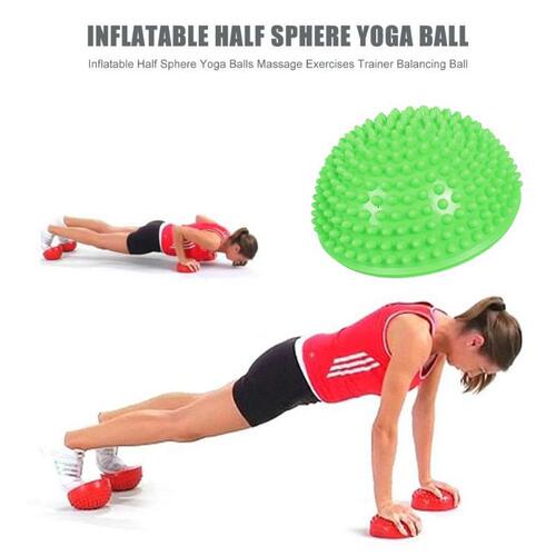 Durian Ball PVC Yoga Semi-circular Foot Massage Ball Children's Sensory Training Equipment Balance Training Tactile Ball