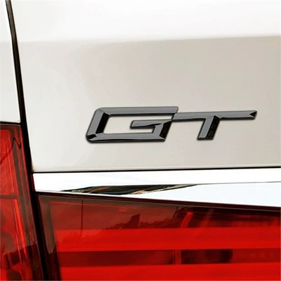 Car logo — XD black emblem, sticker