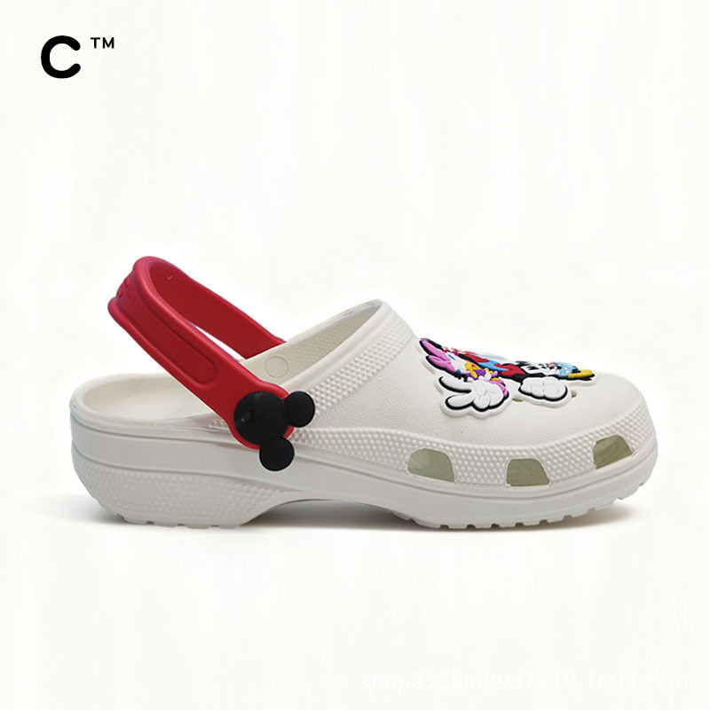 Cross Mickey and Friends Children's Classic Clogs Non-Slip Breathable Lightweight Slippers Outdoor Comfortable Sandals