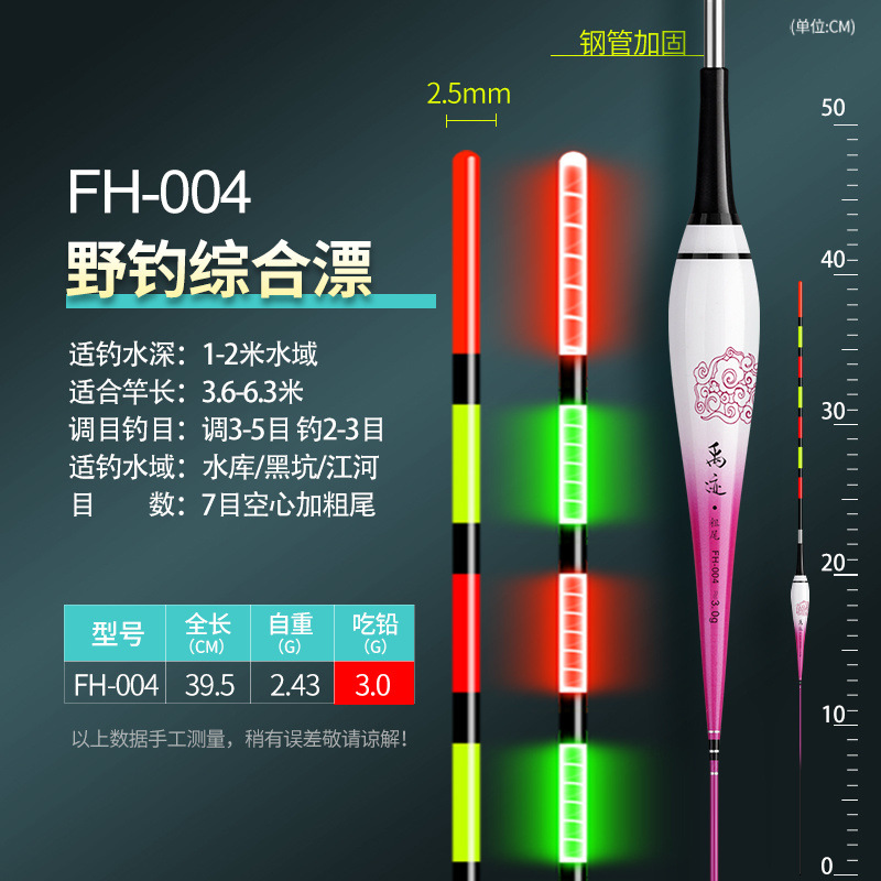 Luz nocturna de día y noche, flotador electrónico de alta sensibilidad, pesca nocturna de carpa corta, flotador de cola fría, comercio exterior