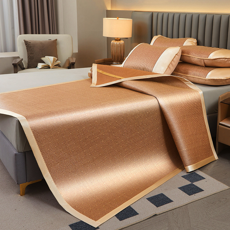 Summer silk foldable mat for students
