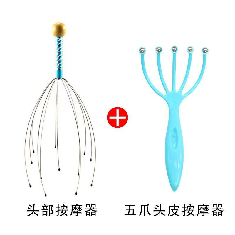 Santa Claus alma extractor doce garra cabeza masaje pulpo rascarse cuero cabelludo relajante rascarse cabeza picazón artefacto