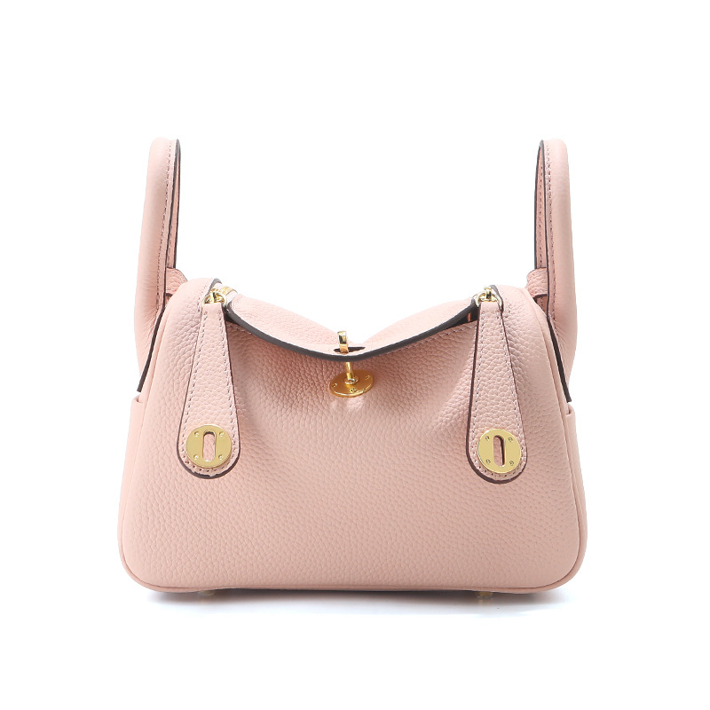 togo头层牛皮琳迪腋下包真皮枕头单肩包女士通勤百搭时尚斜挎包包 - Thumbnail 16