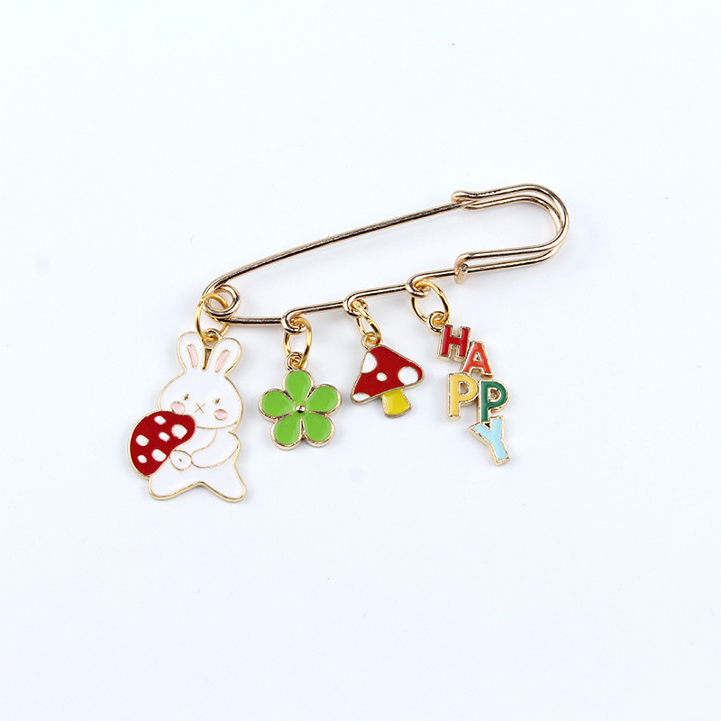 兔子捧蘑菇+绿花+小蘑菇+happy长别针.jpg