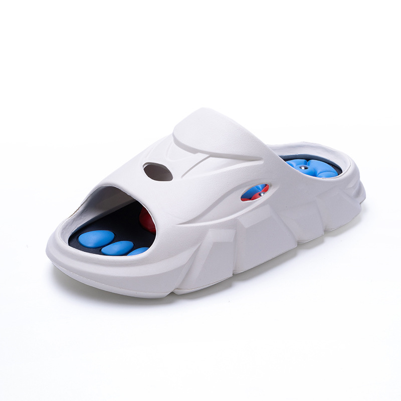 Pantofole per agopressione per uomo e donna, primavera ed estate, per esterni, casa, massaggio di alta qualità, antiscivolo, antiodore, ideali per il bagno, casual e sport._voghion.com