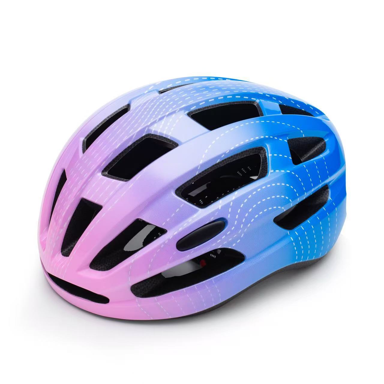 Fabricante al por mayor casco de ciclismo para vehículos de carretera en una forma cómoda y transpirable simple al aire libre para niños casco de carretera
