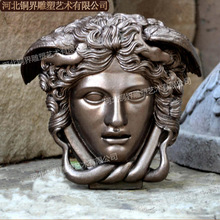 �T�~����ɯ���~�^���ϣ�D��Ů�~��Medusa head Bronze sculpture