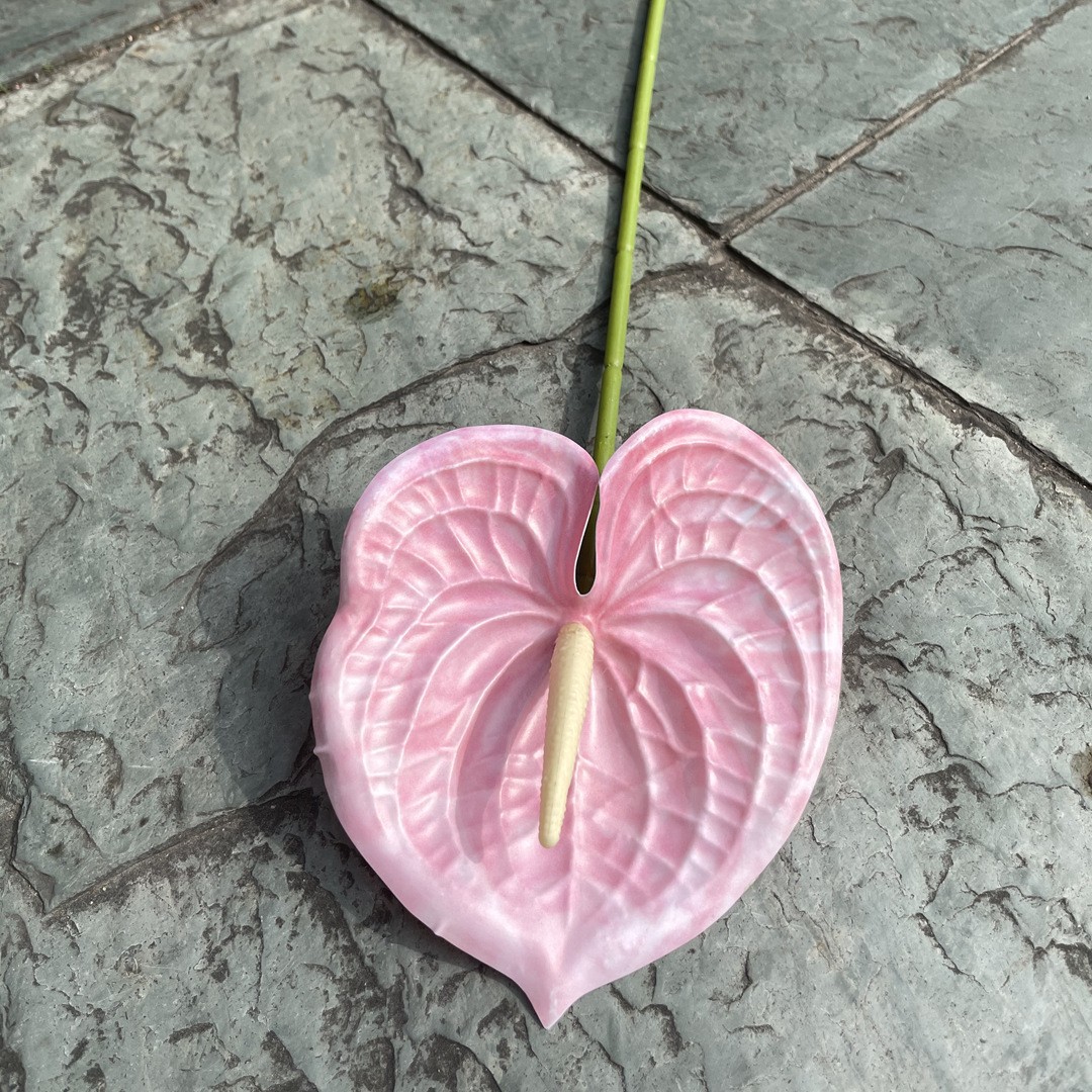 Simulación del Día de San Valentín rosa fabricante 3 sola rama multi-cabeza rosa decoración de la boda flor falsa al por mayor