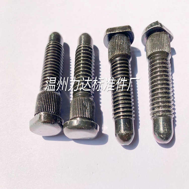 生产各种汽车拉杆螺栓,非标压花螺栓,滚花螺栓 机械螺栓