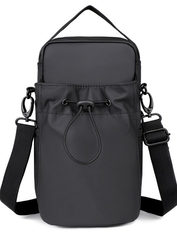 Bolsa de botella de agua de succión magnética de fitness con bolsa de taza de agua de imán bolsa de almacenamiento de taza de agua especial de gimnasio de gran capacidad bolsa diagonal hombre