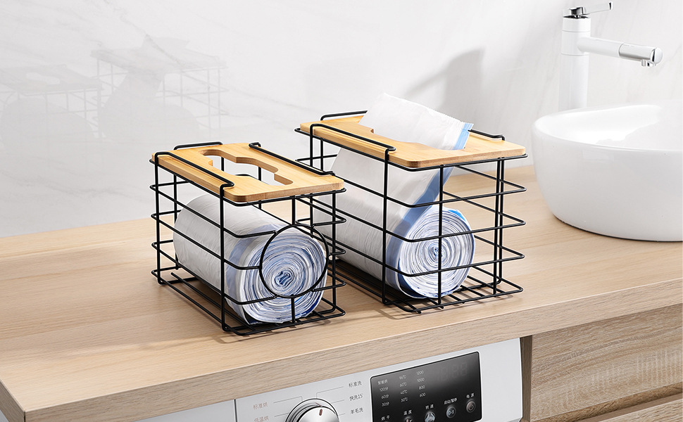 Trash Bag Holder Wall Mounted