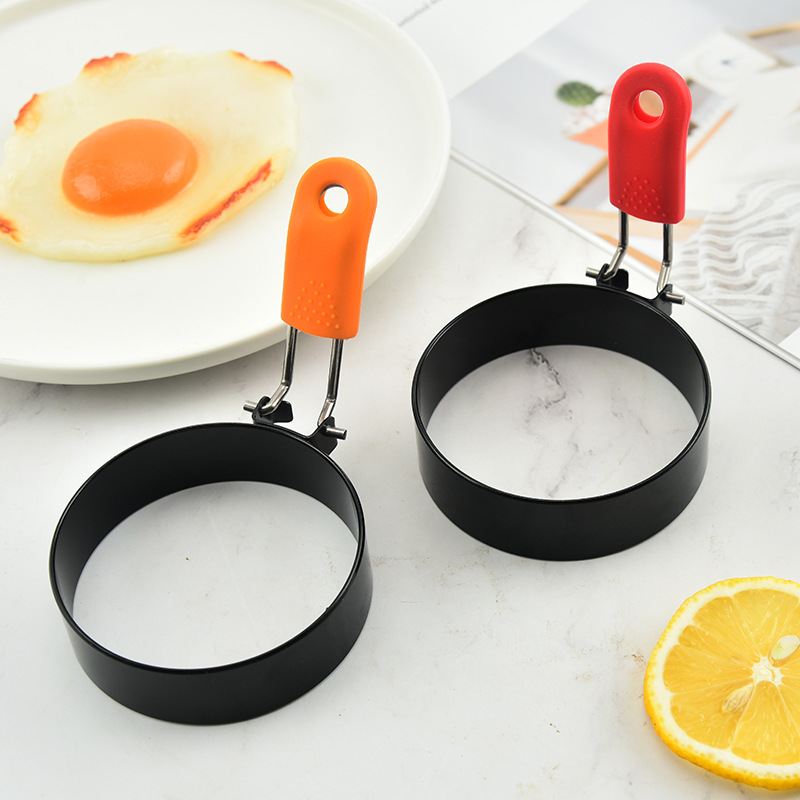 Egg frying machine thickened stainless steel non-stick round..