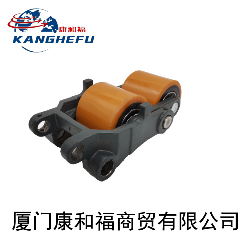 适用于林德电动叉车配件轮子轮胎PU轮11338501100承载轮/法兰