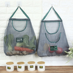 Japanese-style foldable shopping bag, multi-functional convenient vegetable shopping bag, hand-held fruit eco-friendly storage bag, cross-border shopping pouch