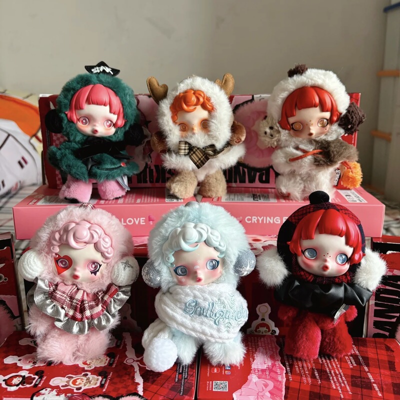 バブルマート SP 冬の章シリーズ ぬいぐるみ ブラインドボックス フィギュア ポリ塩化ビニル製人形 ペンダント ポリ塩化ビニル工芸|undefined