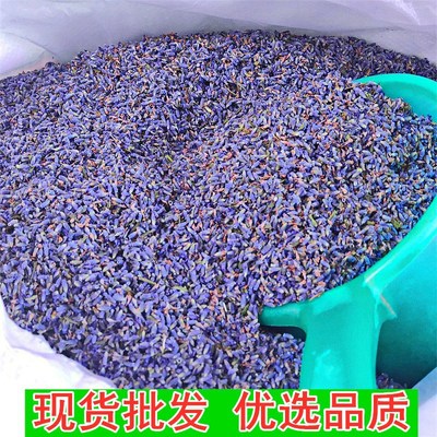 新疆薰衣草幹花粒批發香包頭枕散裝填充香料手工香包材料直供新花