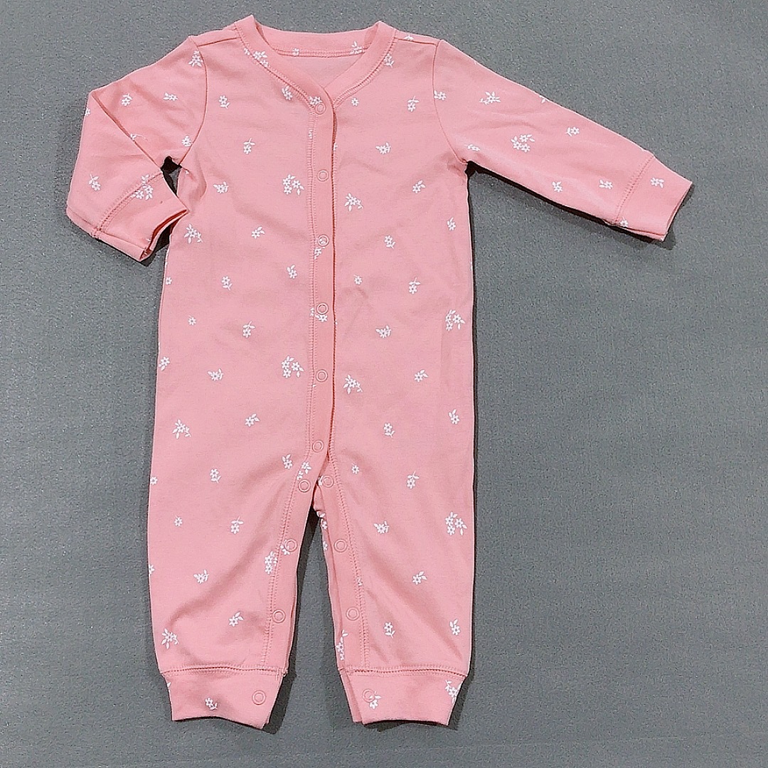 Comercio exterior orden original cuatro estaciones de larga escalada bebé mono transfronterizo puro algodón mameluco bebé mono