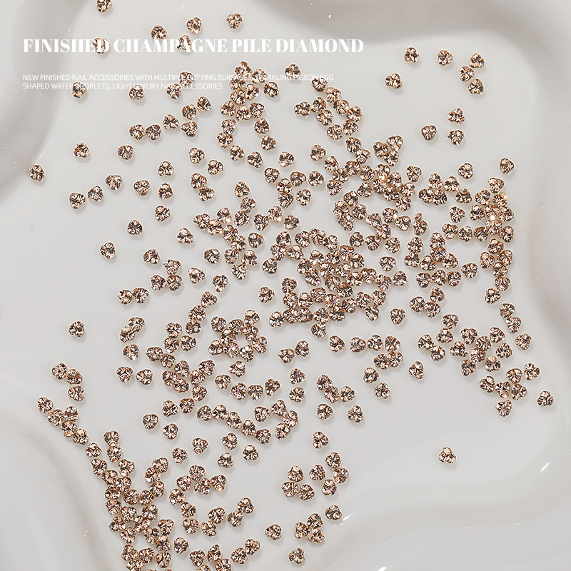 Otoño y invierno de alto nivel de color champán mini taladro taladro