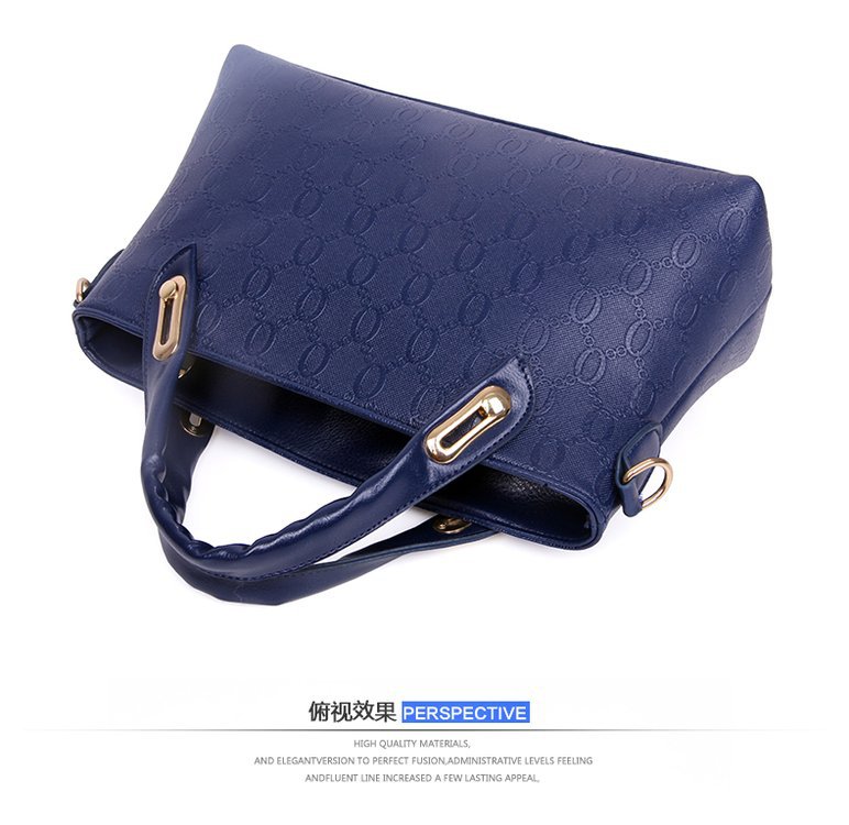 New Bear four-piece set, European and American trend women's single-shoulder bag, crossbody and hand-carry bag, cross-border one-piece delivery worldwide undefined
