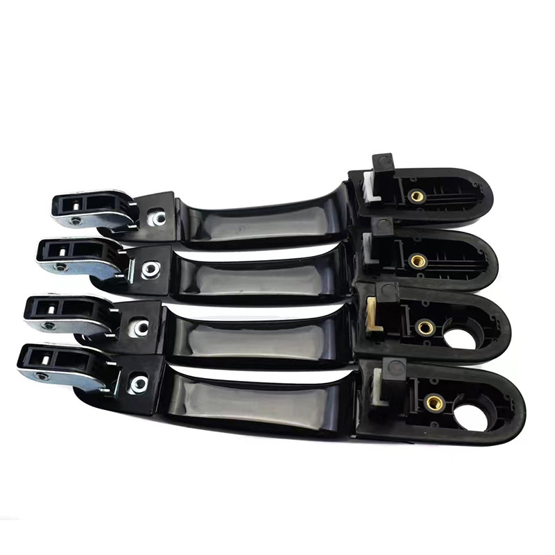 Adecuado para Hyundai Tucson 05-12 manija de puerta externa cuerpo de manija suministros de decoración cromado.