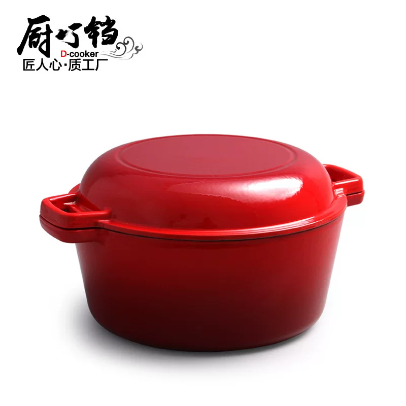 Enamel, (Cross-border trading), 2 in 1, increased thickness, bread