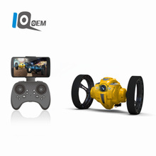 IQ0EM 专利产品2.4G弹跳遥控车wifi摄像车漂移特技车男生玩具跨境