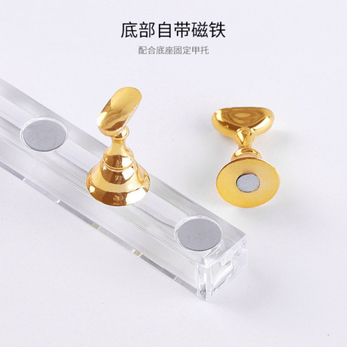 Japanese style nail art chessboard holder nail piece drag nail piece holder display acrylic base practice stand boxed