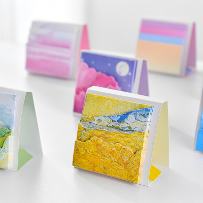 AGUGU贩梦日记梵高创意便利贴便签本n次贴便签贴手帐素材纸便签纸|ms