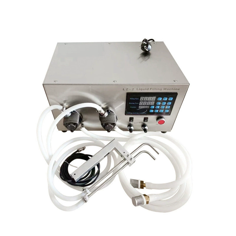 Машина для наполнения свечей, гхи, ламп, чайного воска, смазки, парафина, масла с двумя головками LZ-2 с ручным переключателем
