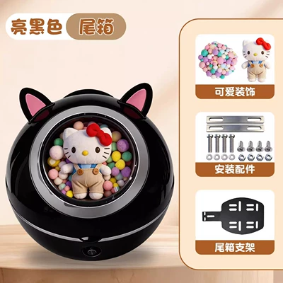 boxes, back storage boxes, and rear – Electric car tail box - kt-space-capsule-elf-tail-box-black-stand-trunk
