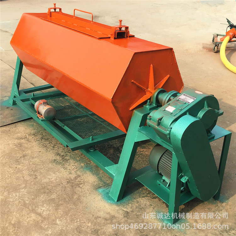 六角滚筒抛光机滚桶除锈机无噪音金属石头抛光去毛刺机