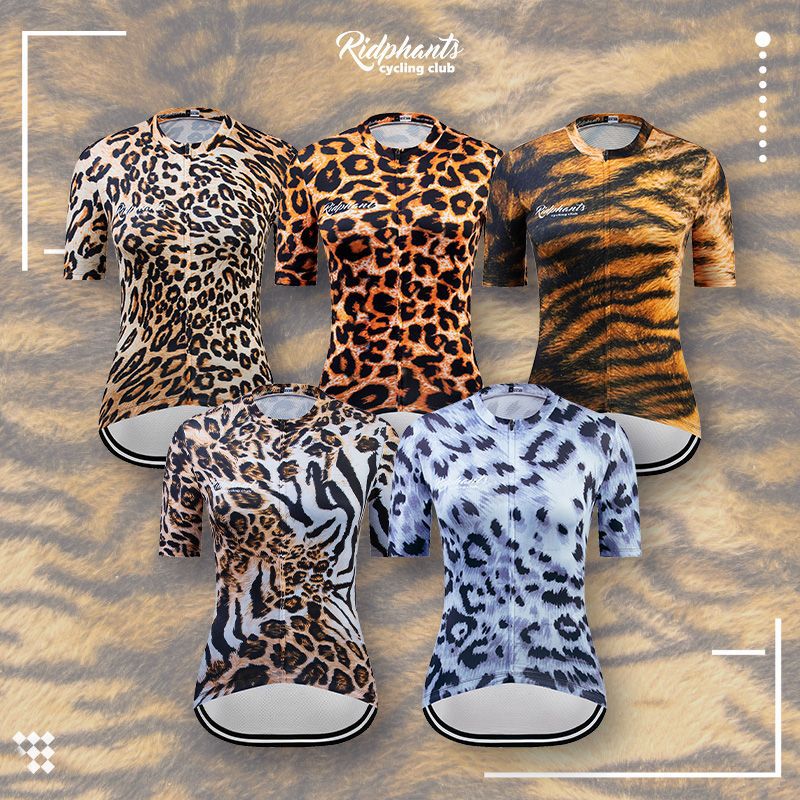 Animal Cycling Suit Short-sleeved Summer Quick-drying Breathable Milk Silk Men's and Women's Bicycle Mountain Bike Suit Bicycle