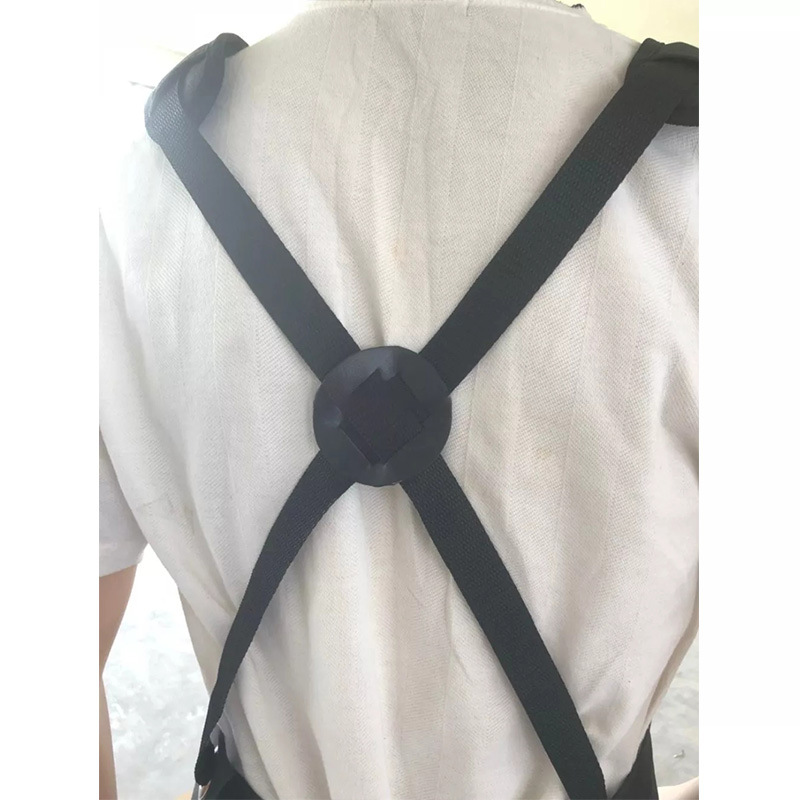 Amazon multi-Bolsillo de lona gruesa delantal ajustable correa de LA PU ropa de trabajo de carpintería de electricista delantal fábrica al por mayor