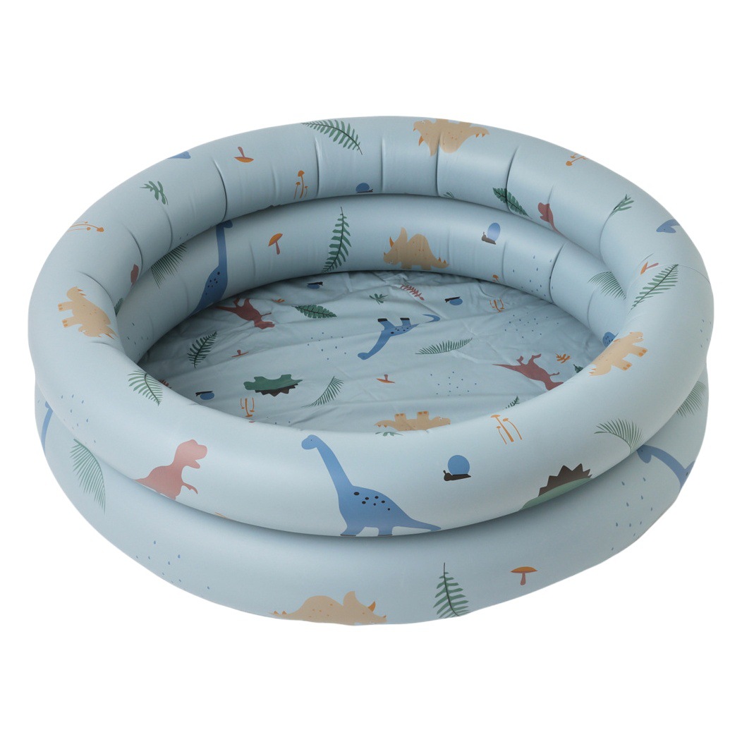 Danish Striped Children's Inflatable Swimming Pool Household Thickened Dinosaur Baby Vintage Pool Kids Bathing Ocean Ball