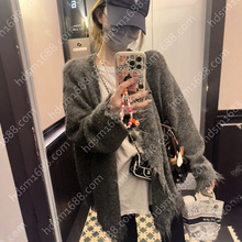 “ 破坏”须须羊毛针织毛衣外套 软糯宽松慵懒范儿