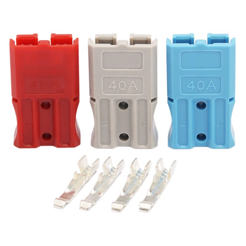 Соединитель обязанности и разрядки промышленной батареи кресло-коляскы Грузоподъемника соединителя накопления энергии штепсельной вилки 40А Электрический сильнотоковый