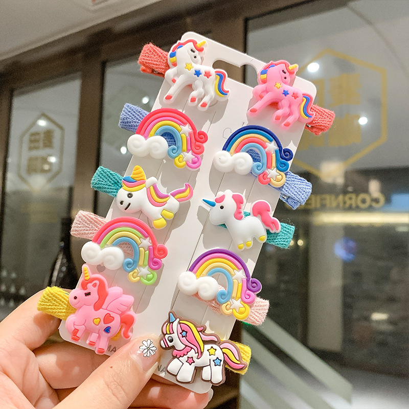 Serie de unicornios arcoíris