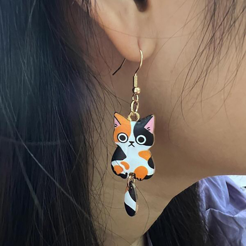 cute fresh cartoon earrings