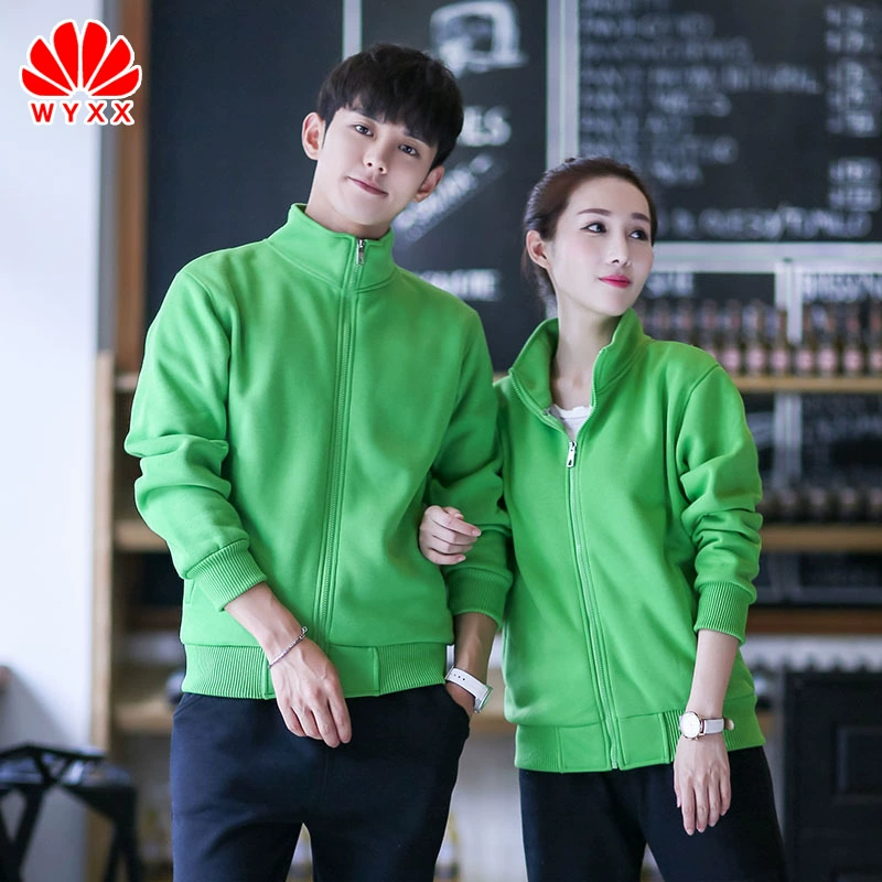 Весна и осень Новый Пара досуг спортивный костюм средней школы класс одежда групповые мероприятия на открытом воздухе Униформа Толстовка