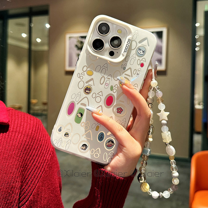 For Huawei Pura70pro phone case Nova12i ha ha ha small new Mate60 color silver case anti-drop new