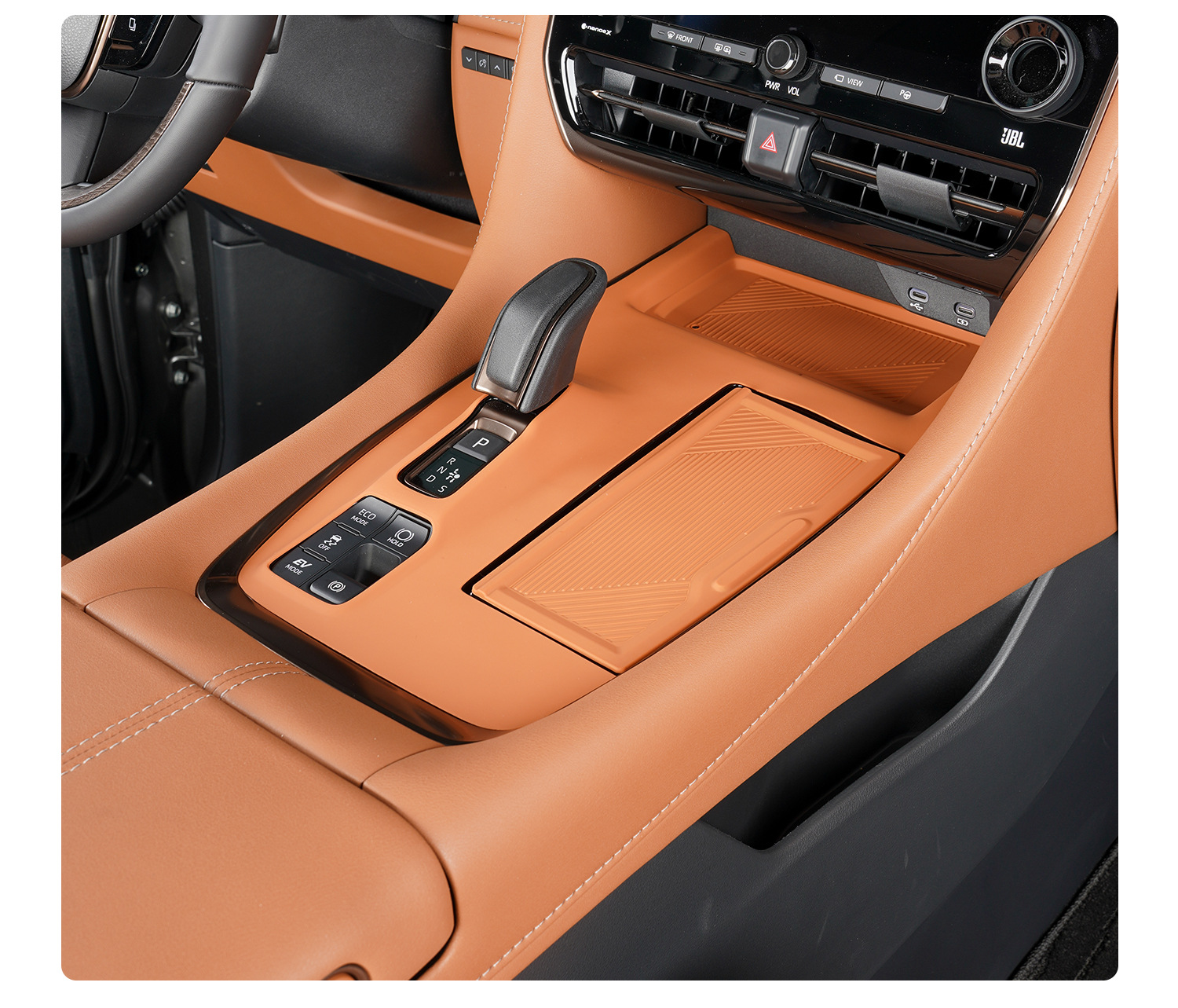 Suitable for 40 Series Alfa Central Control Gear Silicone Pad Alphard Wilfa Wireless Charging Protection Anti-Slip Pad