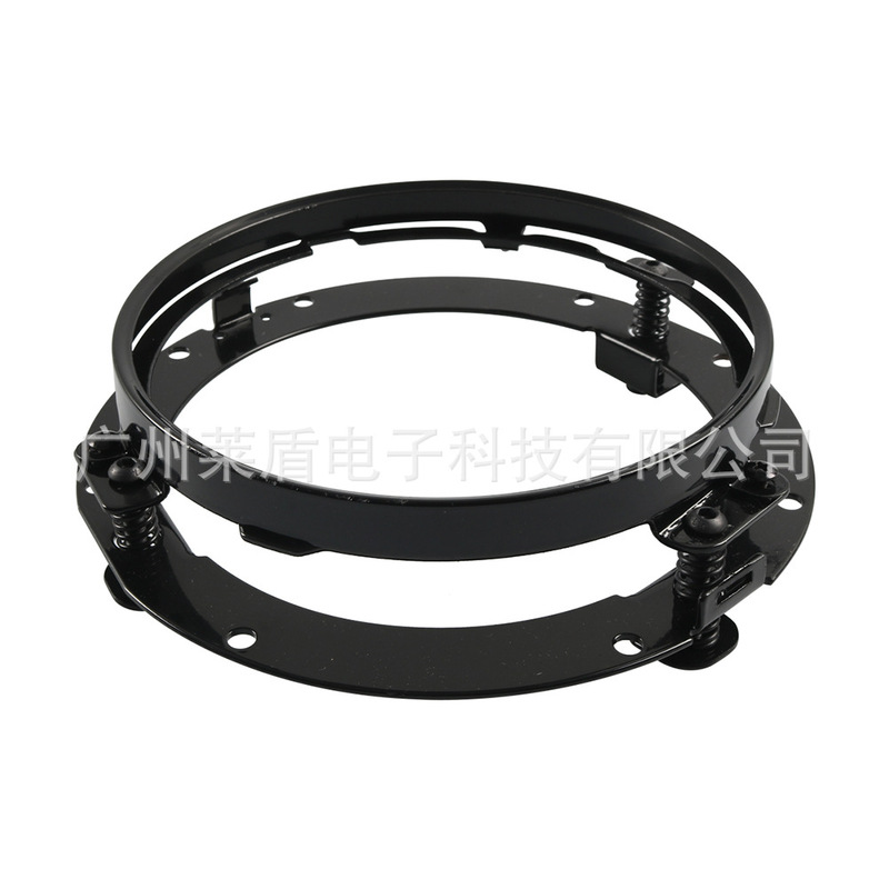 7inch Round Led Headlight Fixing Iron Bracket Harley Wrangler Motorcycle Universal Car Bracket Modification 7inch Round Led Headlight Fixing Iron Bracket Harley Wrangler Motorcycle Universal Car Bracket Modification
