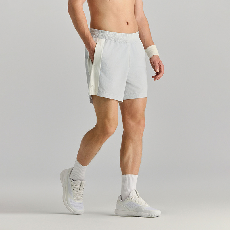 Customized men's golf clothing, color-blocked shorts, loose and breathable woven fabric, casual running sports summer pants Customized men's golf clothing, color-blocked shorts, loose and breathable woven fabric, casual running sports summer pants