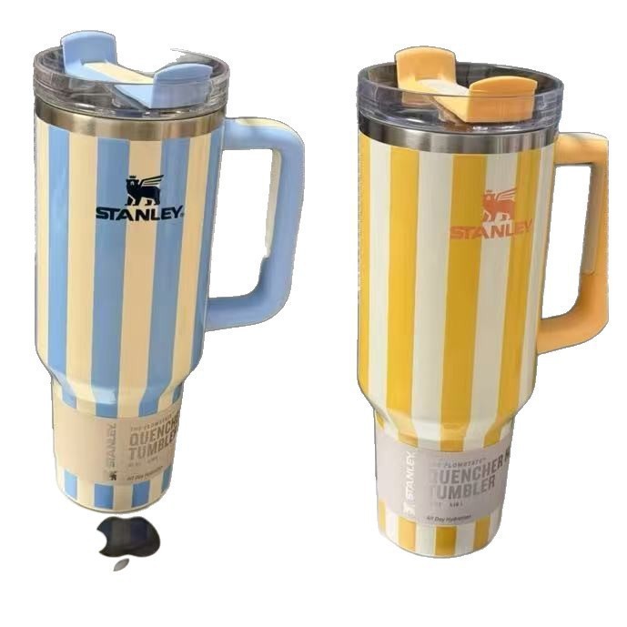 美版跨境汽车杯ebay史丹利stanley40OZ大容量保冷车载保冷冰霸杯|undefined