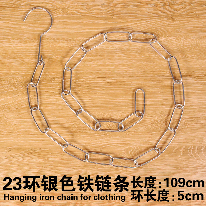 Juego de tienda de ropa, percha de tiras de conexión, percha, percha, tira de plástico, juego colgante, tira de cuero blanca transparente, cadena C