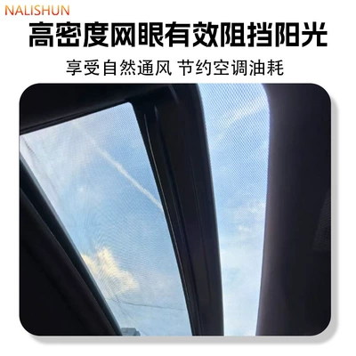 net, car window insect-proof net: Car curtains
