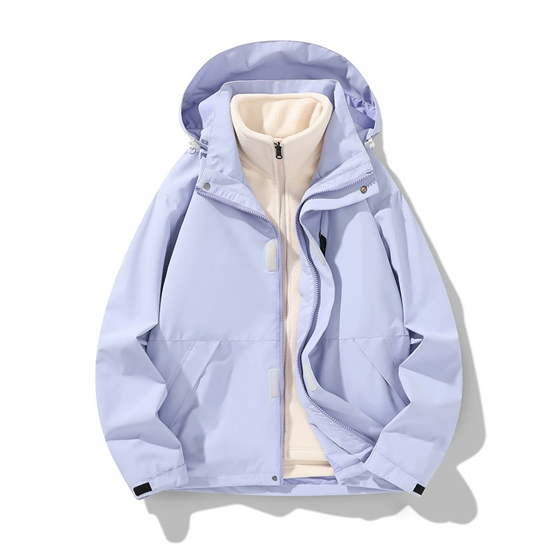 Куртка-софтшелл для активного отдыха, куртка 3-в-1, новинка 2025 года, осенне-зимняя, водонепроницаемая и ветрозащитная, маленький размер, для альпинизма