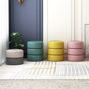 Japanese style small stool lazy cushion futon office thickened foot mat bay window mat tatami sitting Pier cushion